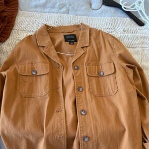 Sanctuary Tan Button-Up Jacket